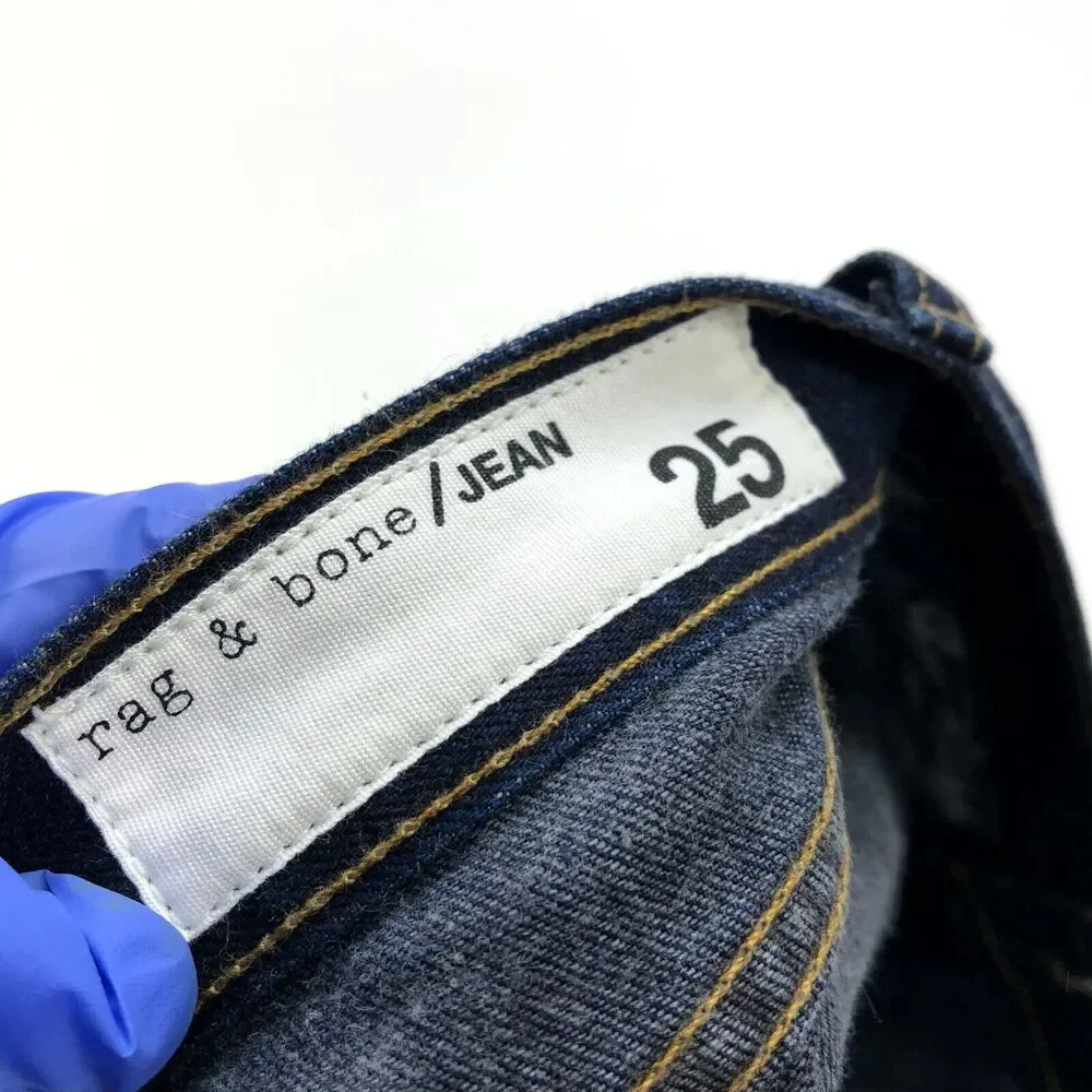Rag & Bone Catskills 25 (Fit 30W) Cotton Denim Jean Mid Rise Shorts W1907K273CAT